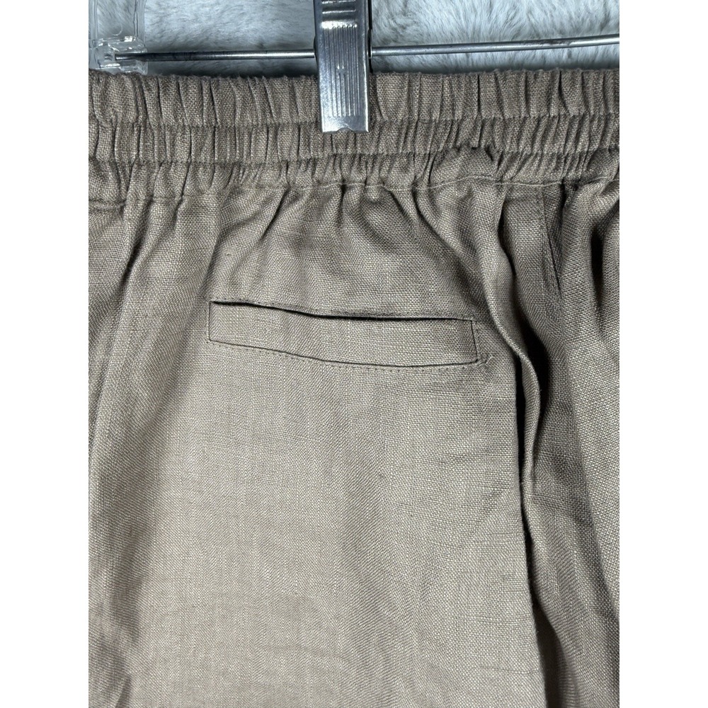IXIMO‎ Womens Pants Size S Linen Tapered Capsule Resort Pockets Coastal Coastal - Picture 9 of 10
